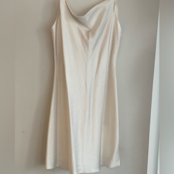 Mini slip dress in off white Alice and Olivia Size 2 - Picture 6 of 6